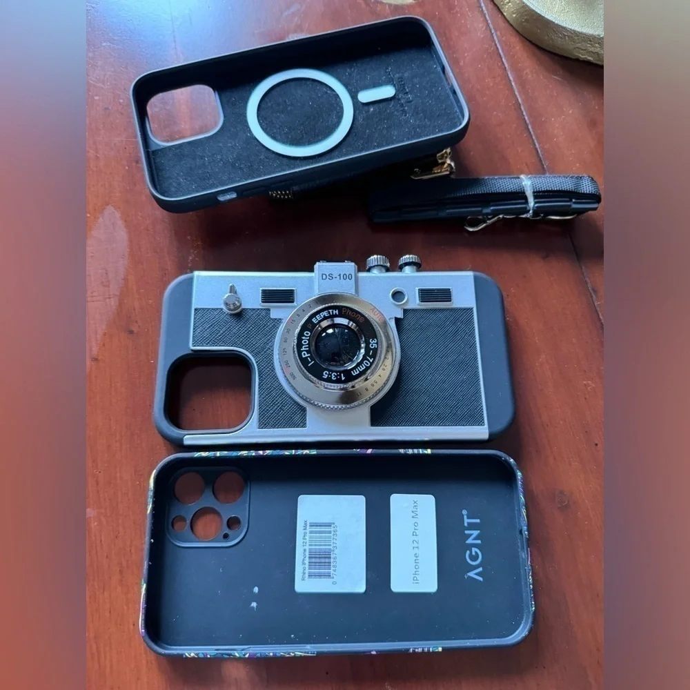 Set of 3 iPhone 12 Pro Max phone cases